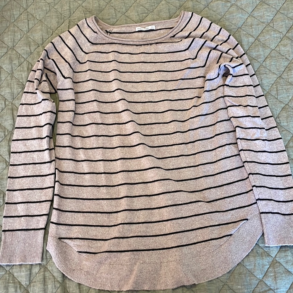 Long Sleeve Stripe Sweater